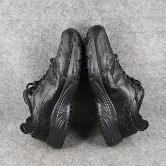 Fila Shoes Mens 8 Athletic Trainer Comfort Sneaker Black Leather Casual Active - Picture 10 of 12